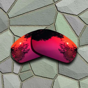 Violetinė Raudona Akiniai nuo saulės, Poliarizuoti Pakeitimas Objektyvai už Oakley Žandikaulio