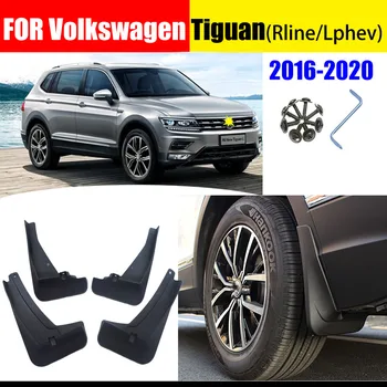 Volkswagen VW Tiguan Rline tiguan Lphev Mudguard Sparnus Mudflaps splash Guard Sparnas Purvasargių Purvo Atvartu, automobilių reikmenys