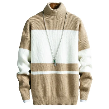Vyrų megztinis naujas atvykimo 2019 m. rudenį, žiemą, Minkštas Megztinis Storas Megztas Megztinis korėjos harajuku homme megztiniai šiltas vilnos drabužiai