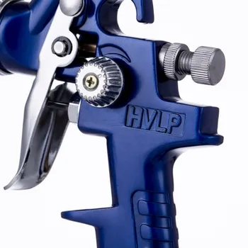 Weta HVLP purškimo dažai ginklą 1,0 mm Airbrush beoriu purškimo pistoletas dažymui automobilių Pneumatinis įrankis oro teptukas, purkštuvas H2000