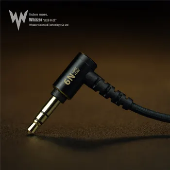 Whizzer A15 Pro Hifi Ausines High Fidelity Stereo Stebėti, Laidinis Ausinių Muzikos Metalo Ausines