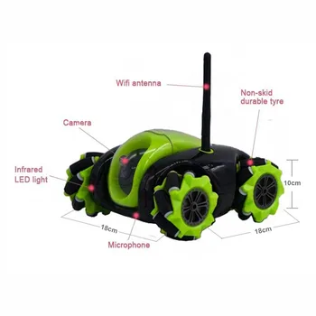 Wifi App Kontroliuojamos Robotas Žaislas Debesis Rover Nuotolinio Valdymo Bakas su FPV HD Kamera RC Transporto priemonės VR Belaidžio Automatiškai Įkrauti
