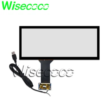 Wisecoco 12.3 colių automobilių prietaisų LCD ekranas HSD123KPW1-A30 hdmi 40 pin LVDS VGA + lietimui+ 