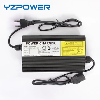 YZPOWER 100-130V or220-240V Ličio Baterija 50.4 V 5A Vienos įtampos Įkroviklis 44.4 V 18ah Li-Ion Lipo Baterija Ebike Smart