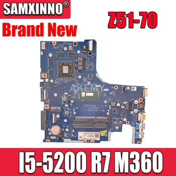 Z51-70 plokštė Lenovo Z51-70 plokštė AIWZ0/Z1 LA-C281P Rev1.0 I5 Bandymo originalus mainboard darbas