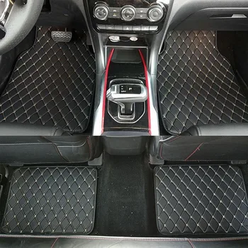ZHAOYANHUA Universaliųjų automobilių kilimėliai, automobilių stilius kilimėlis įdėklas tinka Visų Modelių Mercedes Benz A B C E class W211 W212 W204 W205 W176