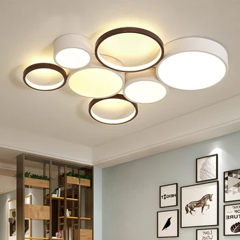 Šiaurės modernios LED lubų šviestuvas kambarį liustra miegamojo lubų lempa, viešbučių apšvietimas, lubų šviesos gamykloje tiesiogiai