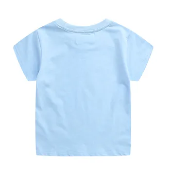 Šokinėja Metrų Top Brand Kūdikių Berniukų T shirts Vasaros Gyvūnų Spausdinti Karšto Pardavimo Vaikų Viršūnės