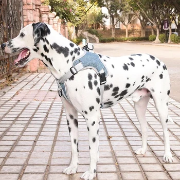 Šuo harenss nailono refective vest mažų didelių Šunų haskių čihuahua Pudelis vaikščioti mokymo šunų petnešos, antkakliai, šunų reikmenys