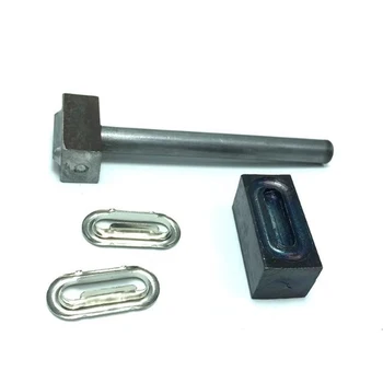 1 1/2 colių (40mm) ovalo formos žiedu nustatymo įrankiai ,Grommer žiedu seteris