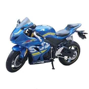 1:12 Diecast Motociklo Modelis Žaislas F-Suzuki GSX-R1000 Sporto Dviračiu Surinkimo