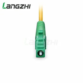 10 vnt LC APC LC APC Simplex 2.0 3.0 mm mm PVC Single Mode Fiber Patch Cable lc multimode sc upc patch kabelis