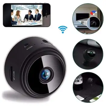 1080P HD IP mini kamera, wireless Wifi saugumo nuotolinio valdymo priežiūros naktinio matymo mobiliojo ryšio aptikimas kamera APP V380