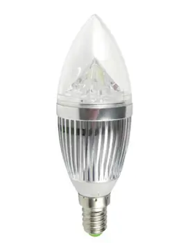 10X LED žvakių lemputė E14 9W 12W 15W E14 Pritemdomi 110V, 220V Led lemputė lempos šaltai balta / šiltai balta CE, ROHS