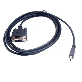 10vnt 6FT Mini USB 2.0 Male, kad DB9 RS232 9 Pin Female Adapter Entension jungiamuoju Kabeliu 6Ft
