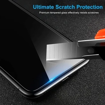 10vnt Visą Ekraną Klijai Grūdintas Stiklas iPhone 12 Screen Protector, iPhone 12 Pro Max 6.7 colių 5.4 6.1
