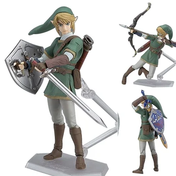 14cm The Legend of Zelda Duomenys Twilight Princesė Zelda Padanges Kardas PVC Veiksmų skaičius, Kilnojamojo Modelio Surinkimo Lėlės, Žaislai