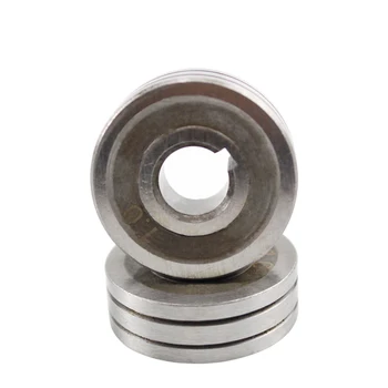1PC MIG Roller Preciziniai Plieno Suvirintojas vielos pašarų ritinių Dalys Kunrled-Groove 30x10x10mm 0.8-1.0 1.0-1.2 1.4-1.4 1.6-1.6 godet roll