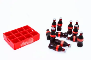1set=13pcs 1/6 Masto Miniatiūrinės Maisto Modelis blyth Lėlės Priedai Mini Cola 