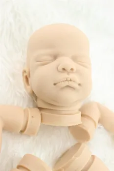 20 colių reborn baby doll unpainted tuščią lėlės rinkinys retas kieto silikono versija labai minkštas ir nekilnojamojo touch