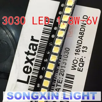 2000pcs High Power LED 1.8 M 3030 6 V šaltai balta 150-187LM PT30W45 V1 TV Taikymas Lextar LED Apšvietimas