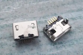 200pcs micro įkrovimo lizdas USB jungtis Lenovo IdeaTab A2109A / ASUS Memo Pad 7 ME170C