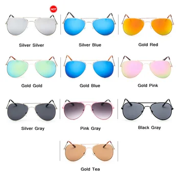 2020 Mados Berniukai, Akiniai nuo saulės Vaikams Piolt Stiliaus Vaikams, Saulės Akiniai, Prekės Dizainas UV Apsauga Akiniai Oculos Gafas