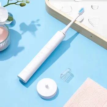 2020 NAUJAS ShowSee Sonic Elektriniai dantų Šepetėlis Dantų Balinimo vibratorius Belaidžio Šepetys 30 dienų Ultragarso Smart Higienos Cleaner