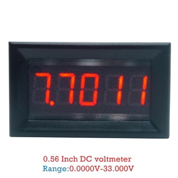 2020 Naujas DC 0-33.000 V (0-33V) Digital Voltmeter 5-skaitmenų tiek Didelio Tikslumo voltmetras