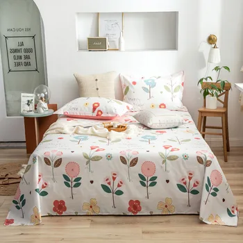2020 nauja lova padengti medvilnės 12868 butas lapas nustatyti 3pcs/set butas lapas + užvalkalas lovos užvalkalai gėlių lapas sielovados patalyne
