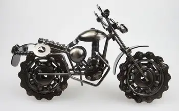 2021 Geriausiai parduodamų Geležies Dekoratyviniai Metalo Amatų Senovinių Namų Puošybai Motociklo Modelio Kūrybos Dovanos