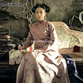 2021 kinijos tradicinių šokių kostiumai moteris čing dinastija veiklos suknelė senovės pasakų hanfu istorija yanxi palace cosplay