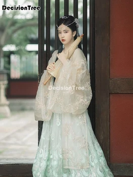 2021 senovės kinų kostiumas moterims etapo rezultatus apranga hanfu kailis kostiumas kinų tradicinės liaudies šokių hanfu apsiaustu