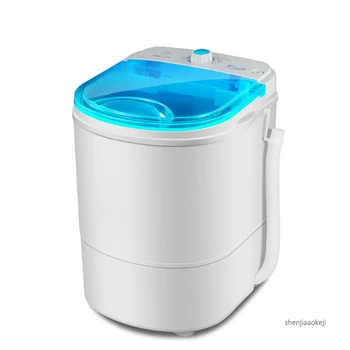220v drabužius mini skalbimo mašina maži nešiojamieji skalbimo mašina, mažai triukšmo pusiau automatinė vieno barelį, plovimo namų bendrabučio karšto