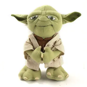 22CM Star Wars Mandalorian Kūdikių Yoda Pliušinis PP Medvilnės Iškamšos Mielas Pliušinis Lėlės, Žaislai, Dovanos Vaikams