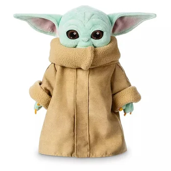 30cm Star Wars pliušinis Kūdikiui Yoda žaislų meistras yoda kūdikių lėlės versija vaikams, Cartoon Anime Paveikslas mielas pliušinis žaislas vaikams dovanų