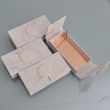 30pcs/pak Didmeninė Blakstienų Pakuotės, Dėžutės, Blakstienų Dėžutės logotipą Faux Cils netikrą 25mm Mink Blakstienas Knygos Stiliaus Paketas Atveju Pardavėjas