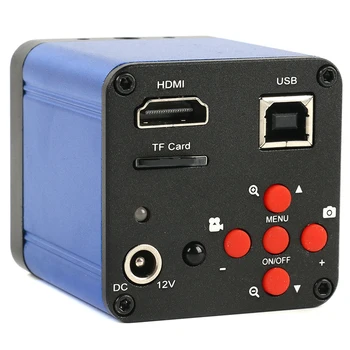 38MP FHD 1080P HDMI USB Skaitmeninės Elektronikos Pramonės Mikroskopo Vaizdo Kamera, C-Mount TF Kortelę Saugojimo Nuotraukos Vaizdo įrašymas