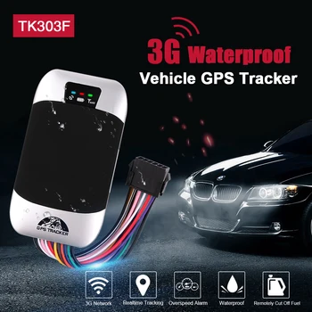 3G GPS Tracker Automobilių nutraukė Naftos GPS Locator TK303F Vandeniui Transporto Seklys Kuro Aptikti Realaus laiko Sekimo Prietaisas, Šoko Signalizacijos