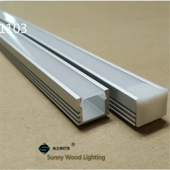 40m/daug ,20pcs 2m ,80inch/vnt led aliuminio profilis 8-11mm juostos,led kanalą 5050,5630,3528 juosta, led juostos šviesos kelio