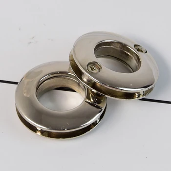 4pcs/Set Metalo Kilpos, įleistos Apvalios Formos Clavus Vidinis 1cm Su Varžtu Airhole Metaliniu Žiedu Maišelio Reikmenys, Rankinės Aparatūros Dalys #C