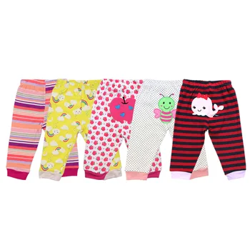 5 vnt./nustatyti kūdikių kelnės 0-24 mėnesiai bebe ziajać 3 vnt siuvinėjimo+2 vnt spausdinti manžetai stiliaus ziajać vaikams spalvingas ir mielas dėvėti 15-a01
