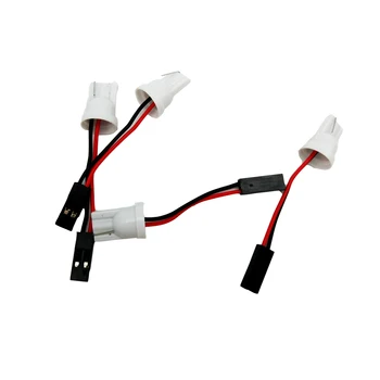 50Pcs T10 w5w lizdo adapteris, skirtas automobilių led šviesos diodų (led) skydelį stop lempos lemputė jungtis