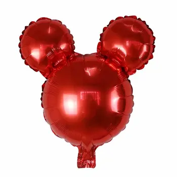 50pcs/daug Minnie mouse ir Mickey mouse Temą Mickey Galvos Balionas vaikai laimingi Šalies Kūdikio Gimtadienio Dekoracijos Vaikams Reikmenys