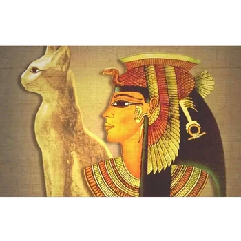 5D Diamond Tapyba, Senovės Egipto Faraono Žmona Mozaikos Dovana, Siuvinėjimo Rankdarbių 
