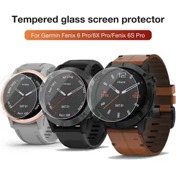5vnt apsauginės plėvelės Garmin Fenix 5 5S 6 6S 6X Pro Sporto Smart Žiūrėti Grūdintas Stiklas 9H 2.5 D Premium Screen Protector Filmas