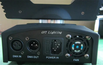 6pcs/daug Karšto parduoti aukšto ryškumo 60W spot judančios galvos šviesos etape dj DMX512 60 vatų led mini gobo juda vadovai