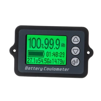 80V 350A TK15 Tikslumo Baterija Testeriai LiFePO Kulono Counter LCD Coulometer J21 Lašas laivybos