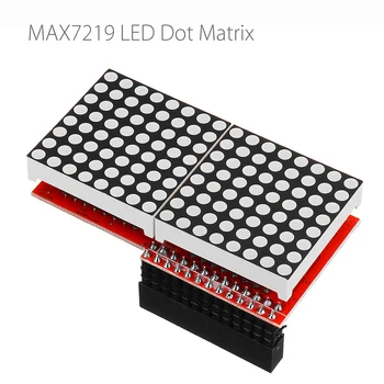 8x16 MAX7219 LED Taškinės Matricos Ekranas Modulis Arduino Aviečių Pi B/ B+