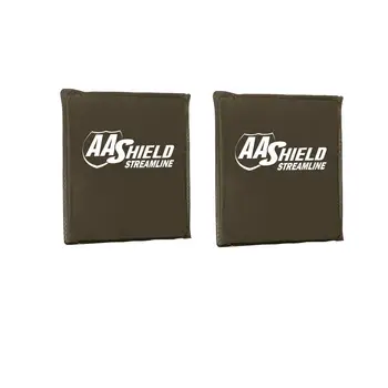 AA Shield Supaprastinti Bulletproof Minkštas Skydelis Kūno Šarvai Įdėklai Plokštė UHMWPE savigynos Balistinių NIJ Lvl IIIA 3A 10x12-T0 Pora